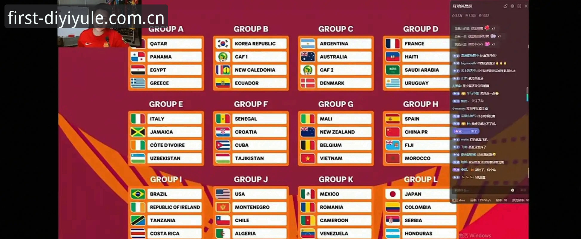 U17世界杯抽签揭晓的3大看点：中国足球少年迎战西班牙，第一娱乐平台带你深度解析